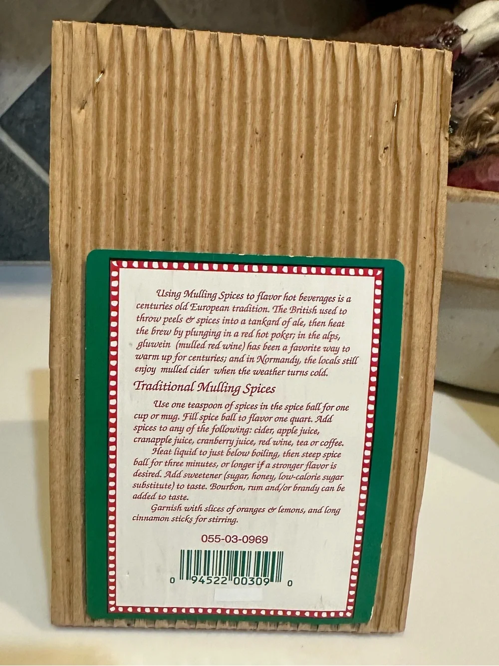 VTG TRADITIONAL MULLING SPICES STAINLESS CHRISTMAS TREE TEA SPICE INFUSER CIDER